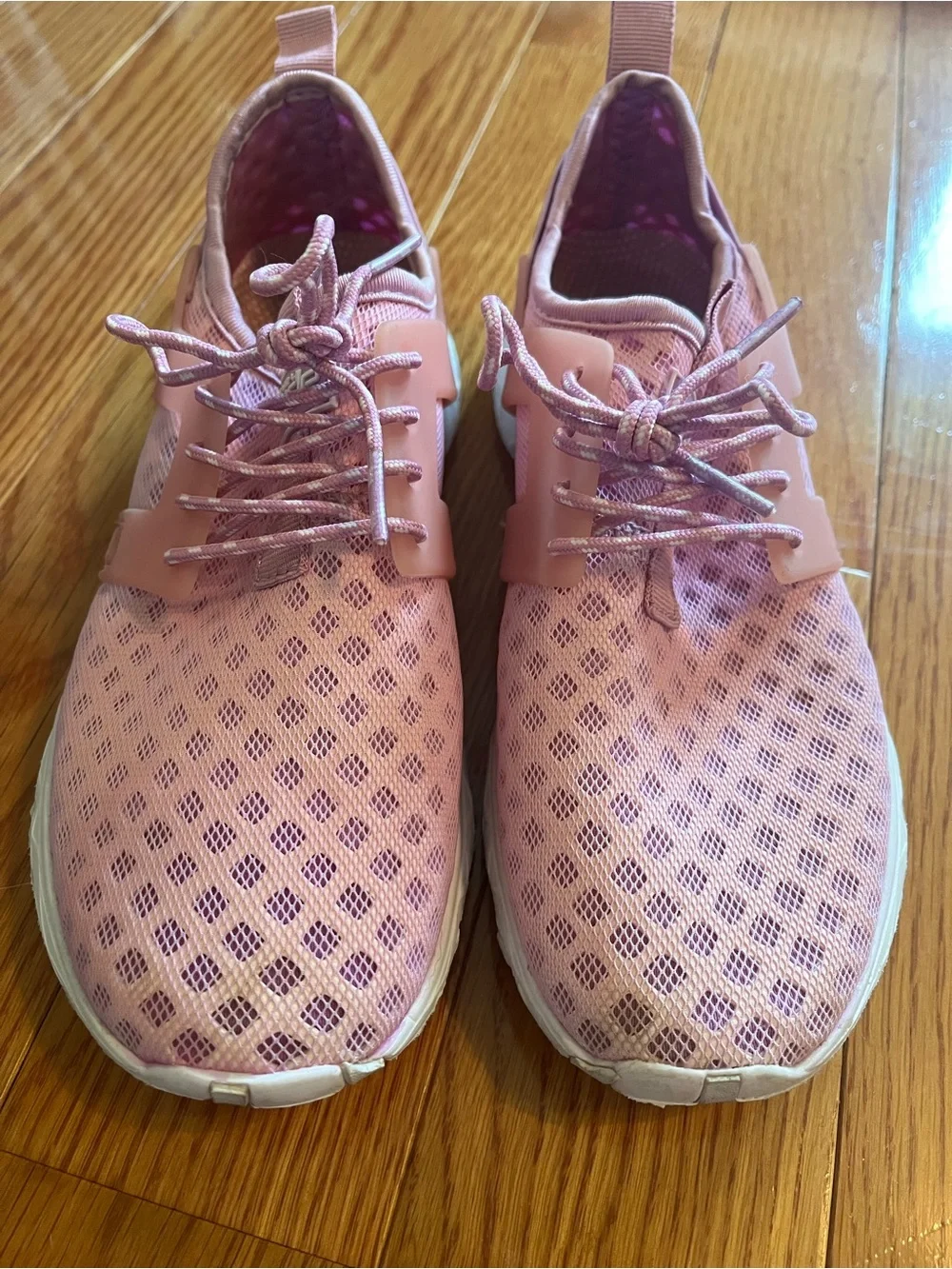Hey Dude Women's Lilac Mesh Lace-Up Sneakers - SIZE 6 - RARE